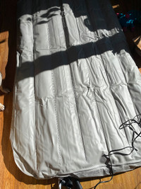 Air mattress with electric pump