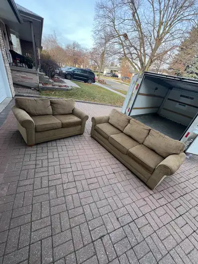 Queen Pullout Couch Set DELIVERY AVAILABLE, View more