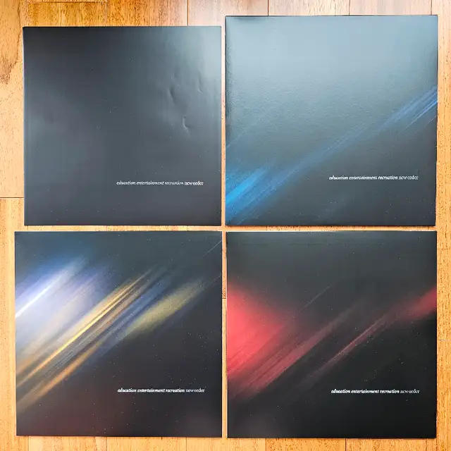 New Order "Education Entertainment Recreation" VINYL LP62864363155971122
