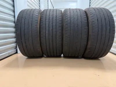 4 Tires Size: 255/40 R20 All-season Tires – Continental Cross Price: $140 for all 4 tires ✅ Clean an...