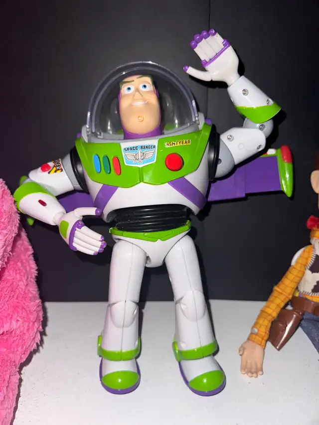 Disney Pixar TOY STORY talking Buzz Lightyear, Woody,62863269811970122
