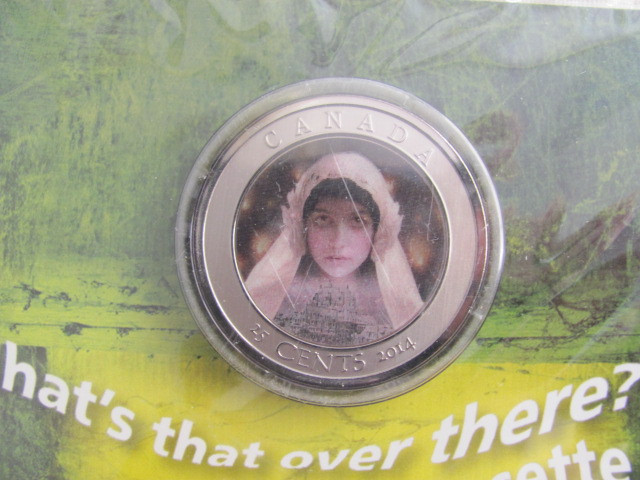 Canada Post 2014 Ghost Bride Coin in Arts & Collectibles in Edmonton - Image 2