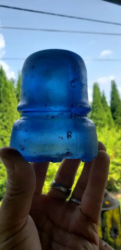 I collect old glass insulators mostly looking for canadian ones if you have any that you would like...