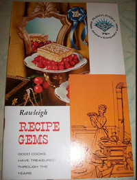 Vintage Cookbook "Rawleigh Recipe Gems"-75th Anniversary!