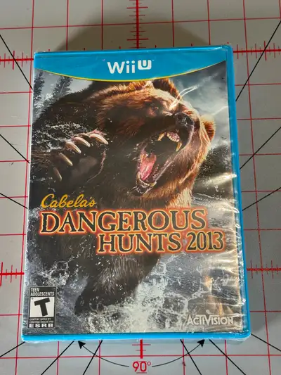 Nintendo Wii U (Factory Sealed) Cabela's Dangerous Hunts 2013, View more