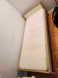 IKEA bed frame and mattress
