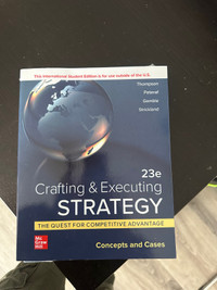 Crafting & Executing strategy 