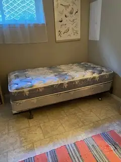 TWIN MATTRESS, BOX SPRING, & FRAME, View more