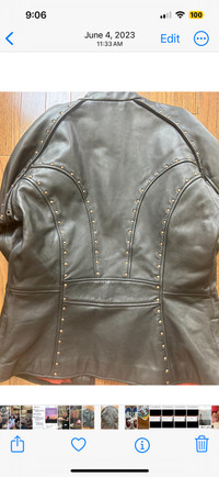 Vintage Harley Davidson Leather Jacket