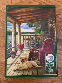 Cobble Hill Cabin Porch Puzzle  ( 1000 piece )