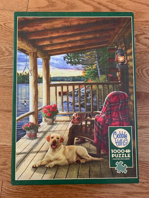 Cobble Hill Cabin Porch Puzzle  ( 1000 piece ) in Hobbies & Crafts in City of Halifax