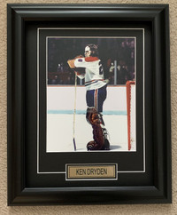 Ken Dryden Montreal Canadiens Photo Framed