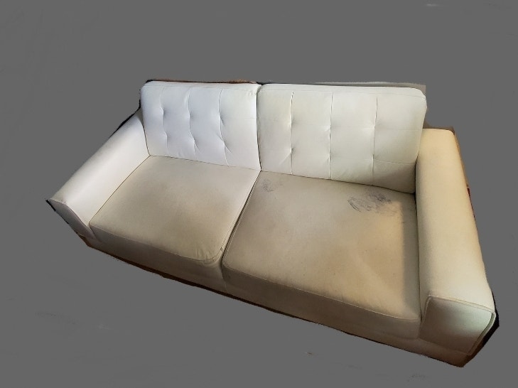 White (?) or Cream platter Couch Couches & Futons Ottawa Kijiji