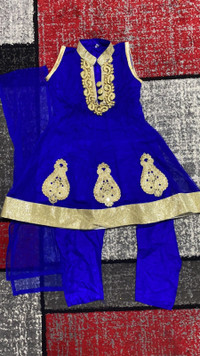 Royal blue suit for kids 