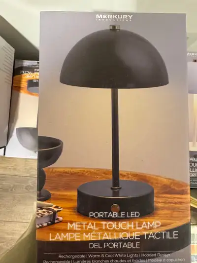 24 wireless rechargeable mushroom lamps! Used one evening for a wedding reception. Bought for $20/ea...