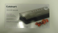Brand New Cuisinart One-Touch Stainless Steel Vacuum Sealer