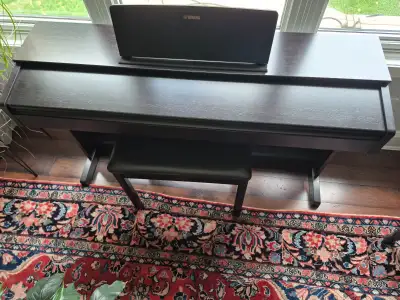 Yamaha Piano with Bench, View more