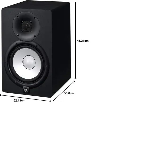 Yamaha HS7 Powered Studio Monitors – Pair – Great Condition in Pro Audio & Recording Equipment in Mississauga / Peel Region - Image 3