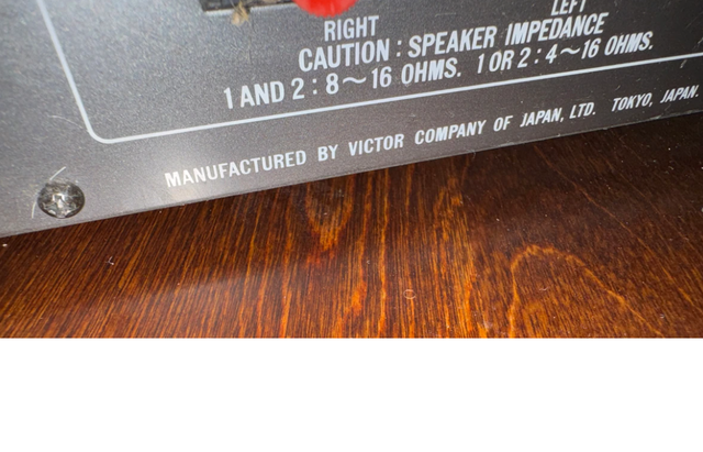 Vintage Super-A JVC A-X400 Stereo  Amplifier w  7-band Graphic in Stereo Systems & Home Theatre in City of Toronto - Image 10