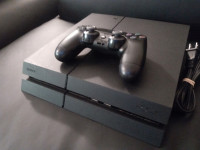 PlayStation 4 and controller 