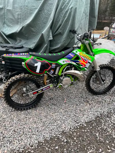 Bike has been totally gone through needs rear shock rebuilt Fmf Granly new chain and sprockets new c...
