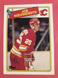 1988-88 Topps Joe Nieuwendyk Rookie Card 