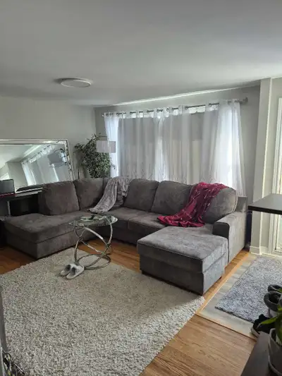 2 bdrm main floor house lease takeover over ends end of August. Can be extended. In unit laundry, 2...