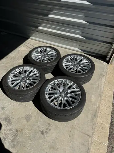 18 inch rims Original Audi rims Oem Audi rims Audi rims S line rims Audi wheels • Orignal colour, Se...