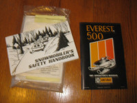 1981 Ski Doo Snowmobile Everest 500 Manual - $50.00 obo