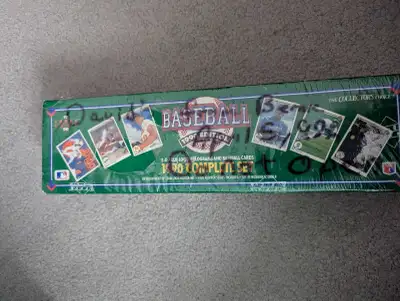 Brand new baseball cards in the box, View more