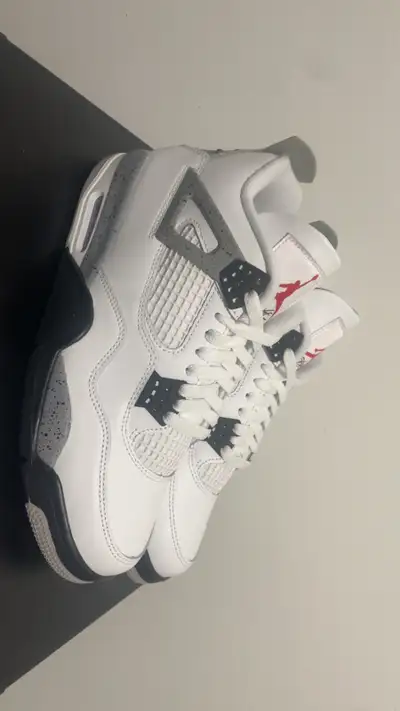 Air Jordan 4s White Cement Size 9, View more