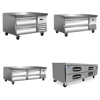 Commercial Refrigerated Chef Base Coolers-All Sizes Available, View more
