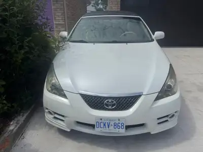 2007 Toyota Solara sport top-of-the-line white on 10 leather interior very clean inside out new brak...