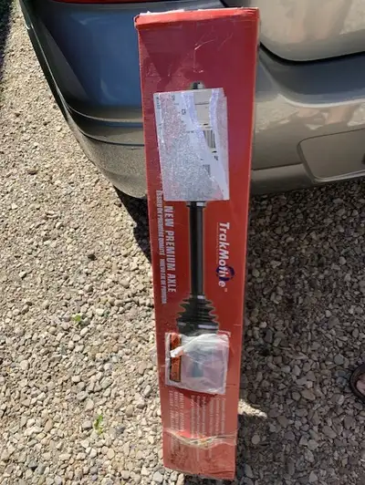 Left rear drive axle new in the box for a 2005-08 Chrysler 300 rear wheel drive with a 3.5L Will fit...