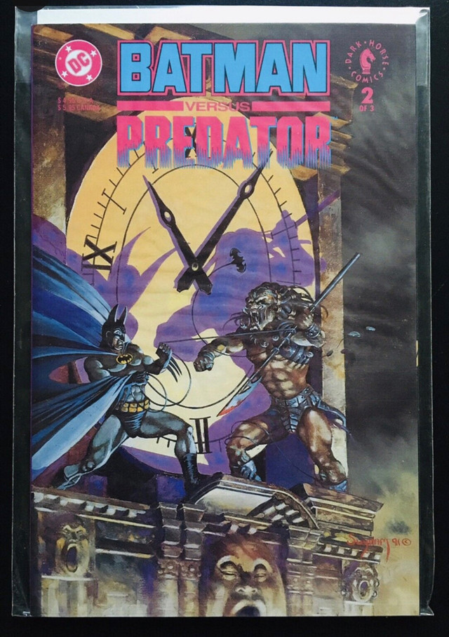 Batman Versus Predator 1,2,3 DC Comics 1991 dans Bandes dessinées  à Brantford - Image 3