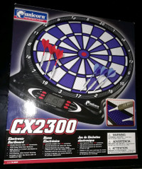 New electronic dart board