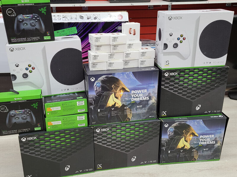 BRAND NEW XBOX SERIES X AND SERIES S AVAILABLE XBOX
