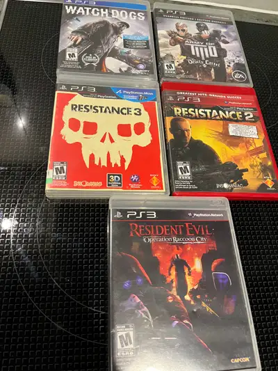 5 jeux PS3, View more