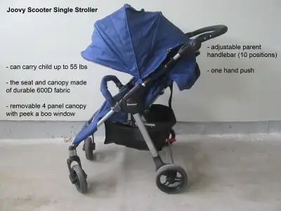Joovy Scooter Single stroller (Blueberry), View more