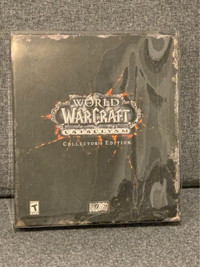 World of Warcraft cataclysm collectors edition