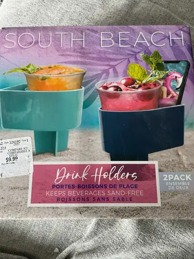 South Beach Drink Holders 2-Pack, View more