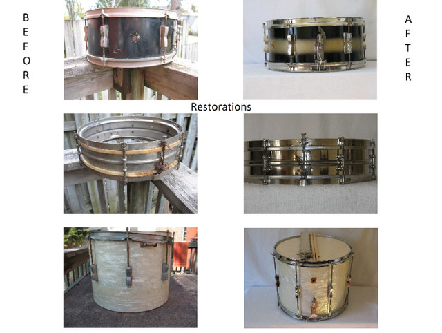 Drum Repairs, Restorations and Modifications in Drums & Percussion in Stratford