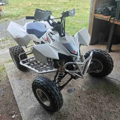 2008 Suzuki Ltr450 quadracer with cherry bomb. 2008 model has increased horsepower versus previous y...