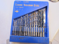 Chrome Vanadium Steel Drill Bit Set