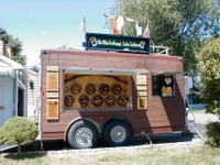 Beverage food trailer