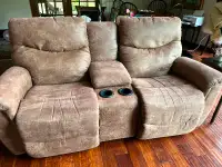 LA-Z-Y BOY COUCH and LOVESEAT