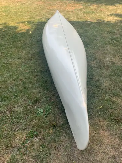 15’ canoe which needs finishing. Needs gunnels, two seats and yokes. Canoe has been painted with mar...