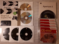 Final Cut Express HD, Aperture 3, CD-RW