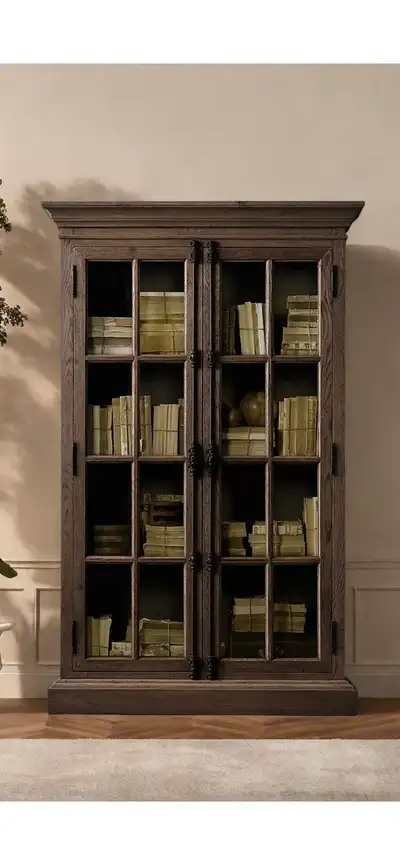 Restoration Hardware bookcase, View more