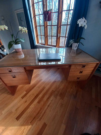 Pupitre bois de teck/ teak desk